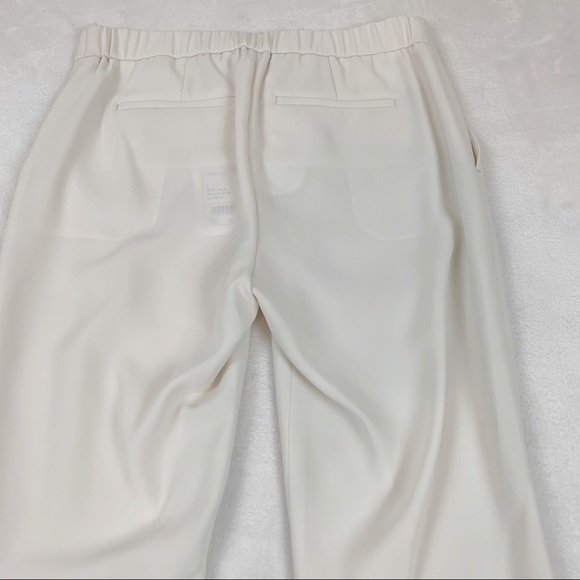 Theory Thaniel Z2 high rise slim pants ivory - Picture 7 of 10